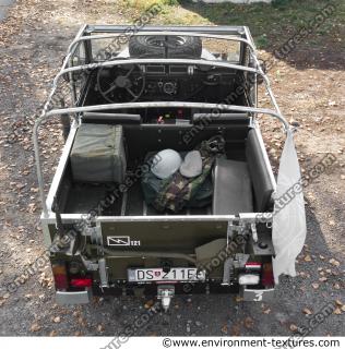 Photo Textures of Comabt Vehicle from above